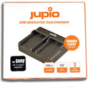 Jupio Sony L Series Dual Battery Charger Usb - Jacobs Digital