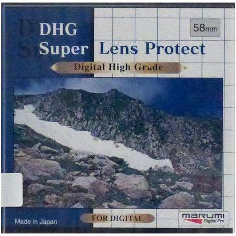 Marumi Dhg Super Lens Protect 58mm Filter - Jacobs Digital