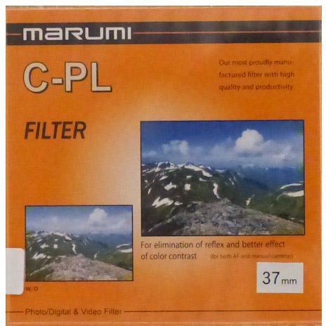 Marumi Circular Polarising Filter 37mm - Jacobs Digital