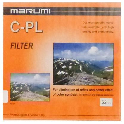 Marumi Circular Polarising Filter 62mm