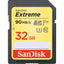 Sandisk Extreme Sdhc 32gb Up To R100mb/s Sd Card Class 10 U3 V30 Data Storage