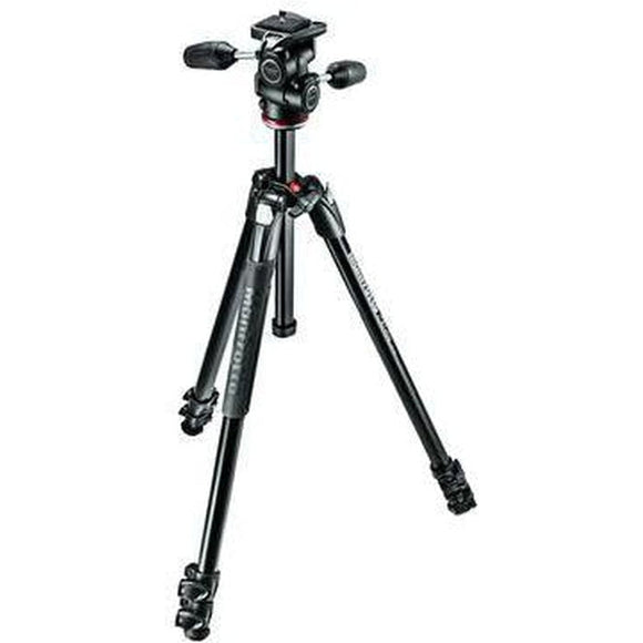 Manfrotto 290 Xtra Alu 3 Section 3 Way Head Kit - Jacobs Digital