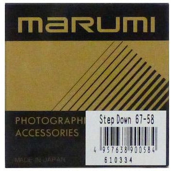 Marumi step Down Ring 46-37mm Filter - Jacobs Digital