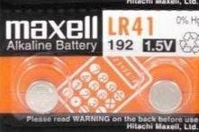 Maxell Alkaline Battery Lr41 2 Pack 1.5v - Jacobs Digital