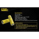 Nitecore 21700i Rechargeable Battery 3.6v 5000mah