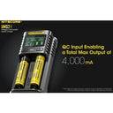 Nitecore Ums2 Intelligent Battery Charger Usb Dual Slot Superb Charger - Jacobs Digital