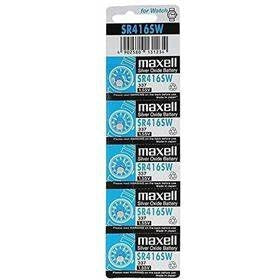 Maxell Silver Oxide Sr712Sw Watch Battery Button Cell 5 Pack