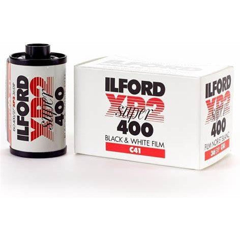 Ilford XP2 Super ISO 400 35mm 36 Exposure Black & White Film - Jacobs Digital