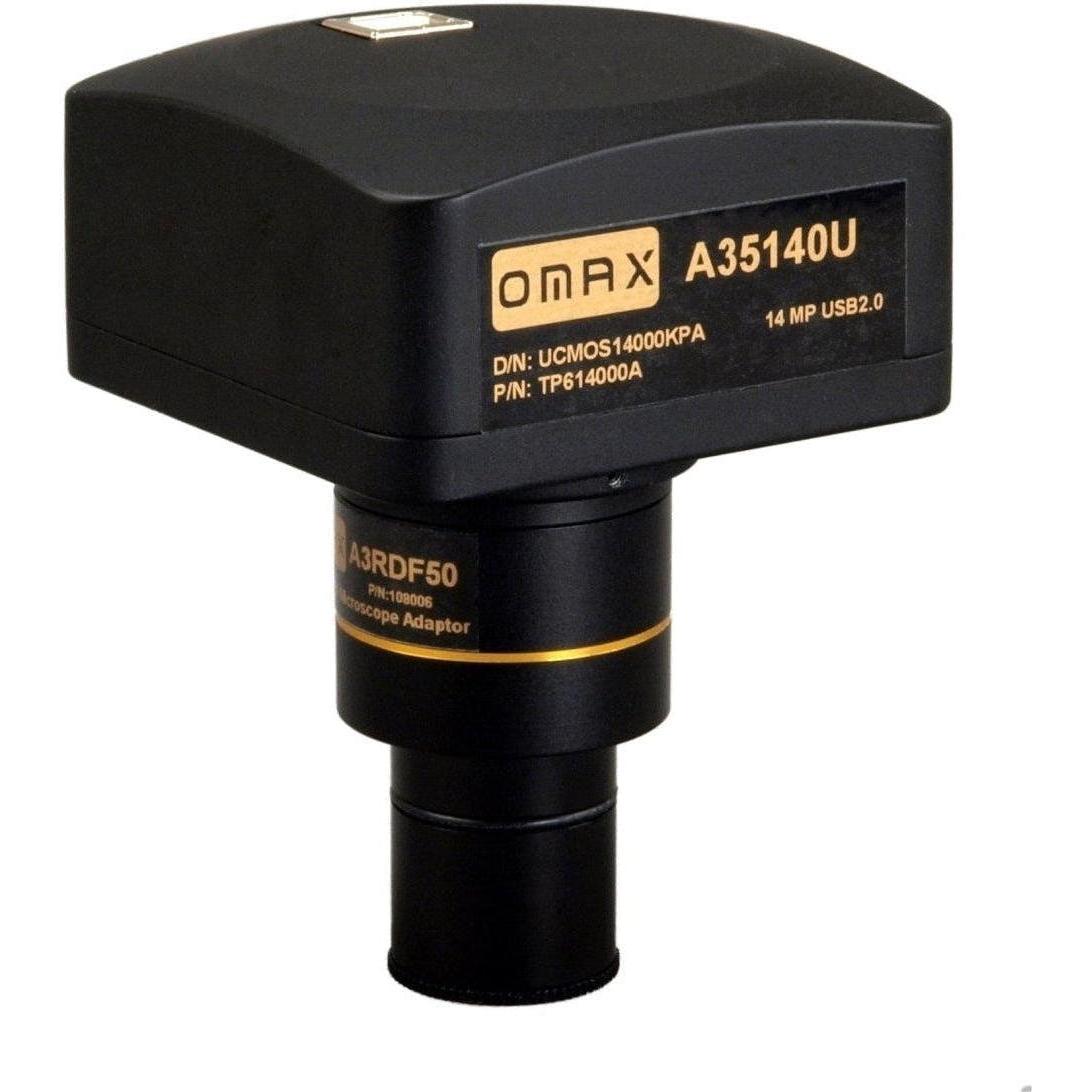 OMAX 14MP USB 2.0 CMount Microscope Camera for Windows, Mac OS, and L