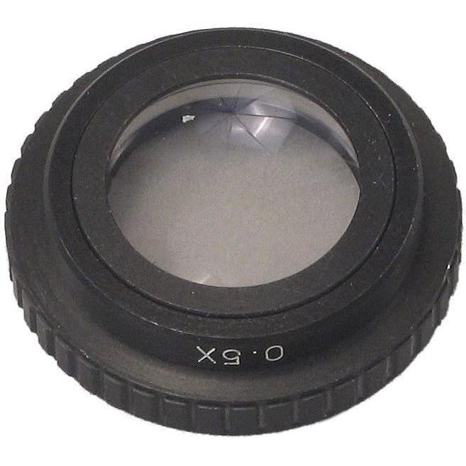Omax 0.5x Auxiliary Objective Lens for Stereo Microscope D:50mm ...