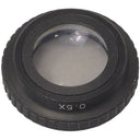 Omax 0.5x Auxiliary Objective Lens for Stereo Microscope D:50mm - Jacobs Digital