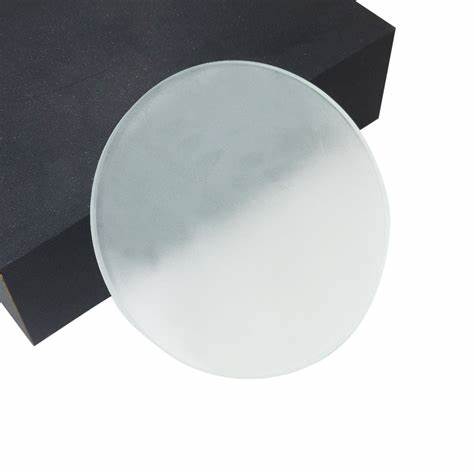 Omax 3 3/4 (95mm) Frosted Round Glass Plate For Stereo Microscope-Jacobs Digital