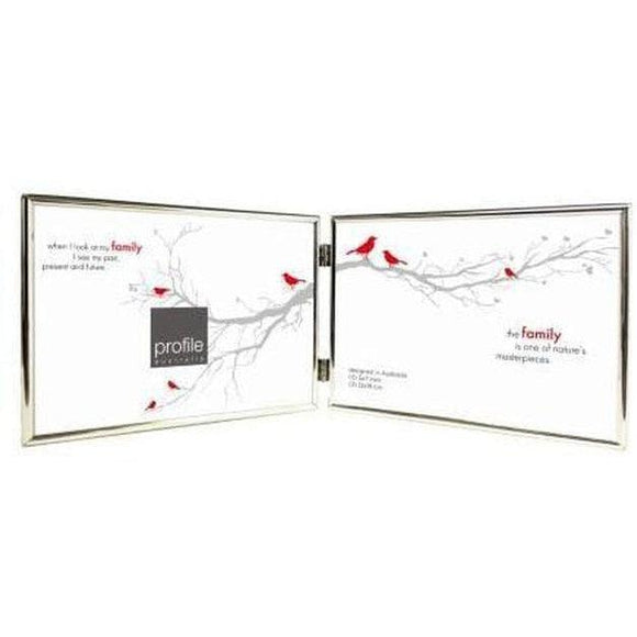 Profile Habitat Silver 5X7 (2) Horizontal Frame