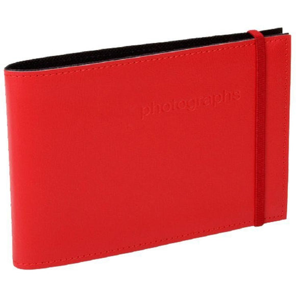 Profile Citi Leather 4X6 Album Red - Jacobs Digital