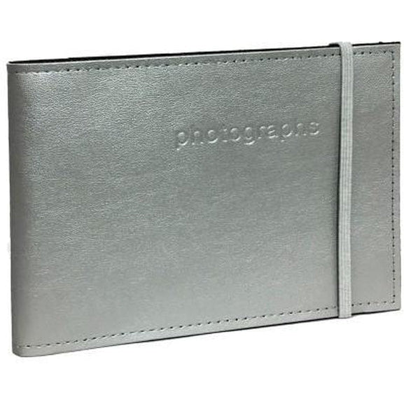Profile Citi Leather 4X6 Album Silver - Jacobs Digital