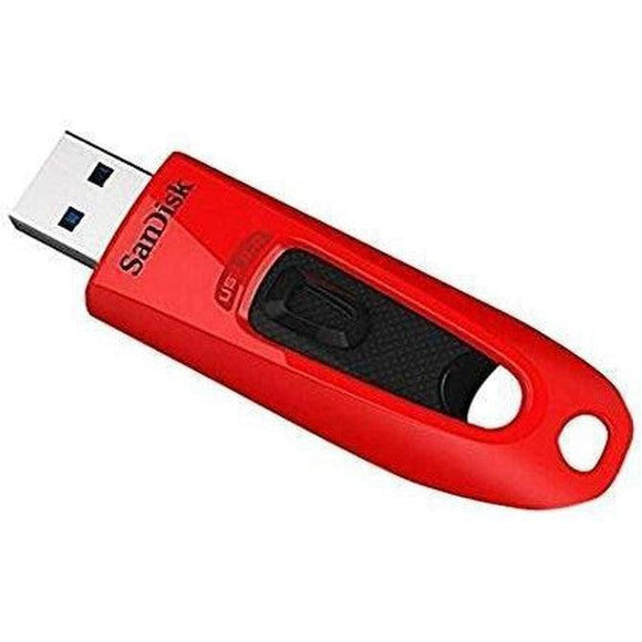 Sandisk Ultra Usb 3.0 Drive 64Gb Red - Jacobs Digital