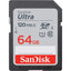 Sandisk Ultra Sdhc 64gb Up To 120mb/s Sd Card Class
