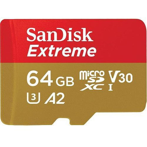 Sandisk Extreme Micro Sdxc 64Gb Action 160Mb/S