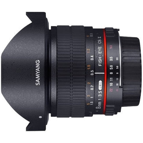 Samyang 8mm F3.5 As Umc Fisheye Csii Nikondslr Lenses - Jacobs Digital