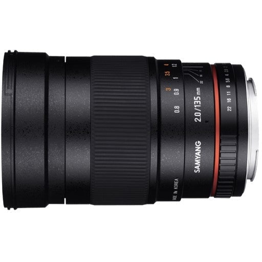 Samyang 135mm F2.0 Ed Umc Nikon F Manual Focus DSLR Lens