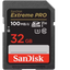 Sandisk Extreme Pro Sdhc 32gb 100mb/s Uhs-i Memory Card-Jacobs Digital