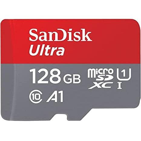 Sandisk Ultra Micro Sdxc 128gb 140mb/s Uhs-i C10 Sd Adapter Micro Sd Card-Jacobs Digital