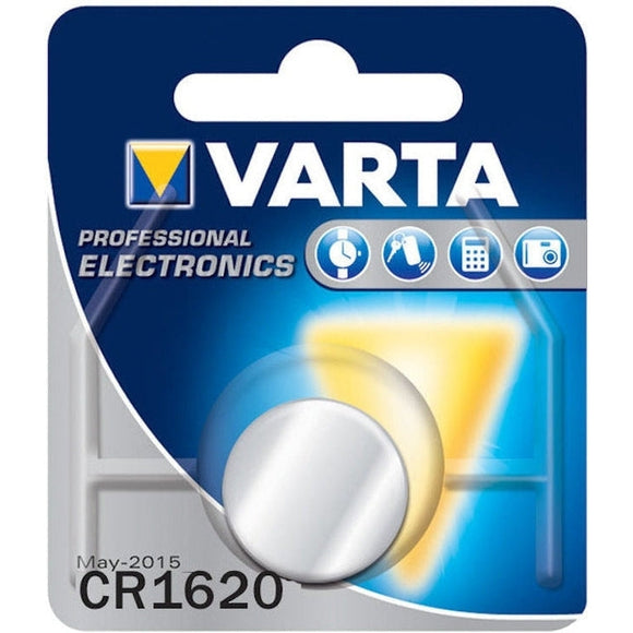 Varta Cr1620 3v Lithium Coin 1pk Battery [MINIMUM ORDER 10] - Jacobs Digital