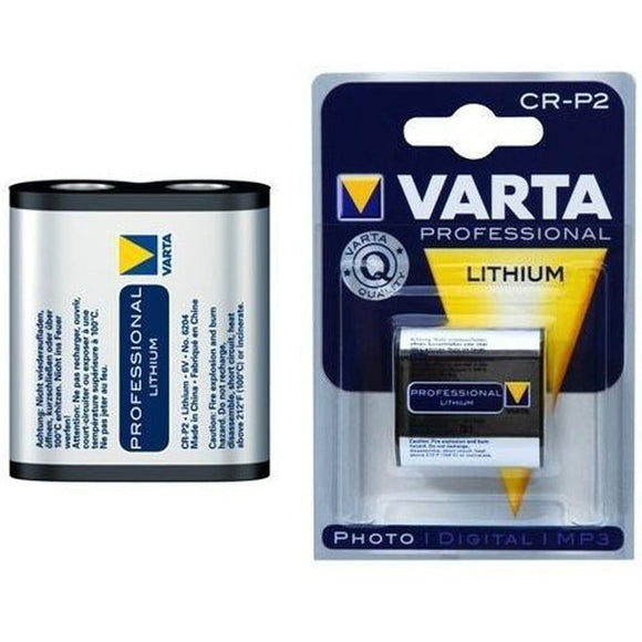 Varta Cr-P2 6V Lithium Photo Battery