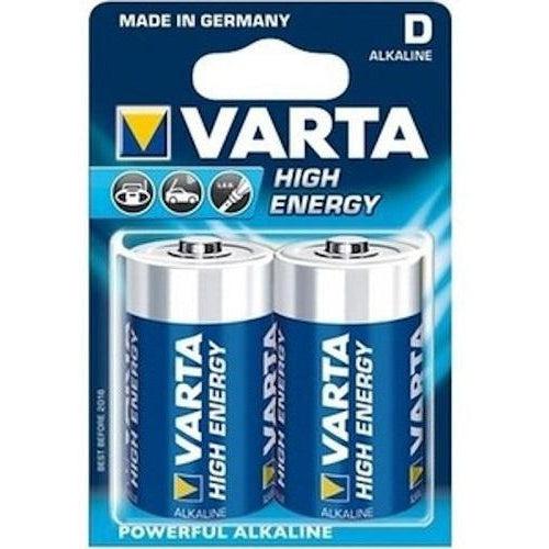 Varta Alkaline Longlife Power D 2pk Batteries - Jacobs Digital