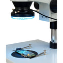 Omax 7-45x Zoom Trinocular with Ring Light Stereo Microscope