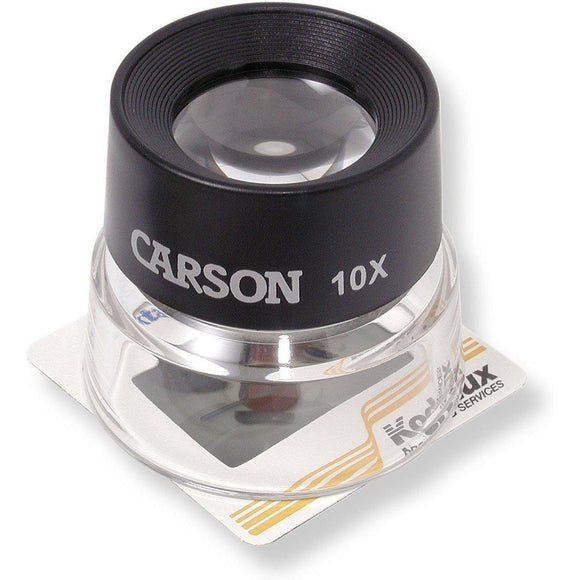 Carson LumiLoupe 10X Power Stand Magnifier - Jacobs Digital