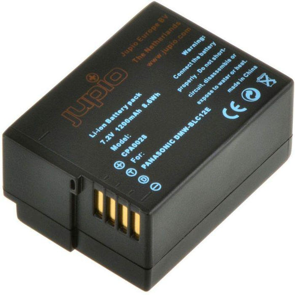 Jupio Camera Battery Panasonic Dmw-blc12e 7.2v 1200mah - Jacobs Digital