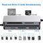 Card Reader Aluminum 5-IN-1 CF/SDXC/XD/MICRO SD/M2/MS PRO DUO USB 3.1 Card reader - Jacobs Digital