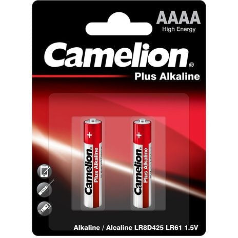Camelion Plus Alkaline Aaaa 2pk Alkaline Batts [MINIMUM ORDER 12] - Jacobs Digital