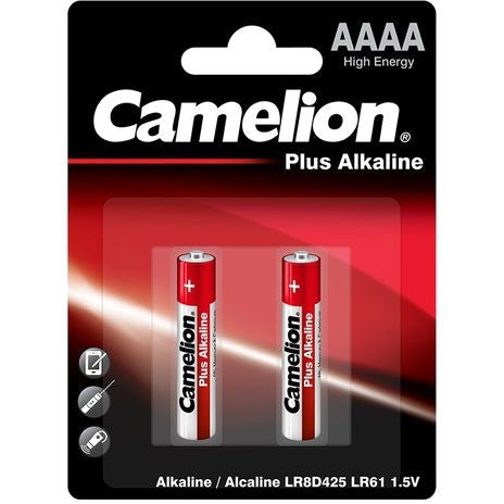 Camelion Plus Alkaline Aaaa 2pk Alkaline Batts [MINIMUM ORDER 12]
