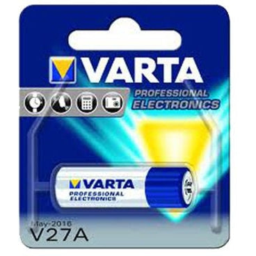 Varta A27 Lr27 V27a 12v Alk 1pk Battery [MINIMUM ORDER 10] - Jacobs Digital