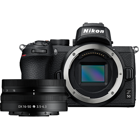 Nikon Z 50 Mirrorless With 16-50mm F3.5- Mirrorless Camera - Jacobs Digital