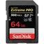 Sandisk Extreme Pro Sdhc 64Gb Up To R300Mb/S W260Mb/S Sd Card Uhs-Ii V90