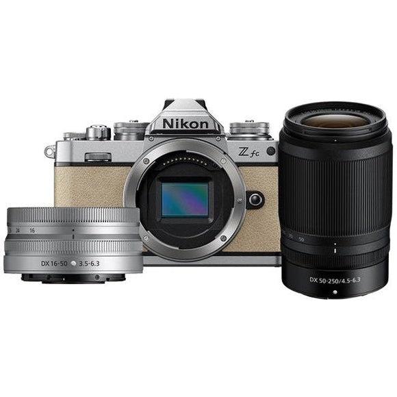Nikon Z Fc Sand Beige Nikkor 16-50mm Vr Mirrorless Camera