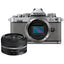 Nikon Z Fc Natural Grey With Nikkor 28 Mirrorless Camera
