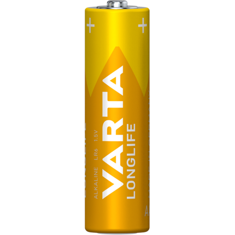 Varta Alkaline Longlife Aa 10 Pack Alkaline Batteries [MINIMUM ORDER 12] - Jacobs Digital