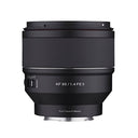 Samyang 85mm F1.4 Sony Fe Ii Mk2 Auto Focus Mirrorless Lens - Jacobs Digital