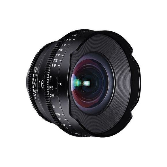 Samyang Xeen 16mm T2.6 Ff Cine Sony Fe Meter - Jacobs Digital