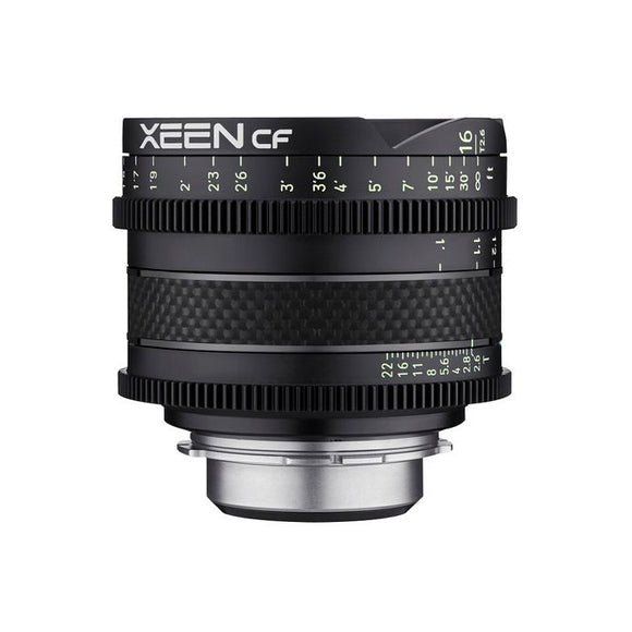 Samyang Xeen Cf 16mm T2.6 Ff Cine Sony E Feet - Jacobs Digital