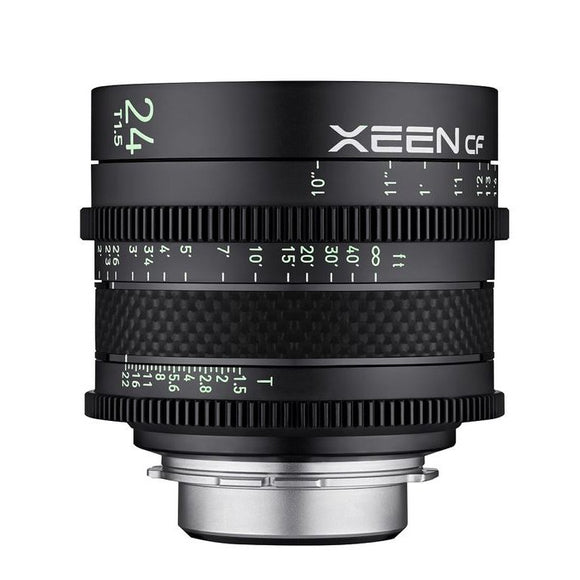 Samyang Xeen Cf 24mm T1.5 Ff Cine Sony E Feet - Jacobs Digital