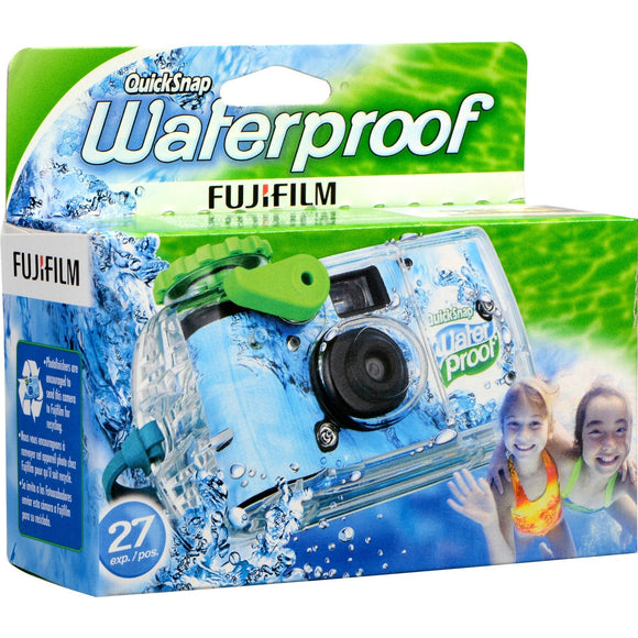 Fujifilm Quicksnap 800 Waterproof 35mm Disposable Camera - 27 exposures-Jacobs Photo and Digital