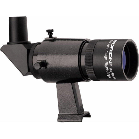 Orion 9x50 Right-Angle Correct-Image Finder Scope-finderscope-Jacobs Photo and Digital