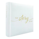 Profile The Story Of You White Slip-in 200 Photos 4x6 Album Slipin Album - Jacobs Digital