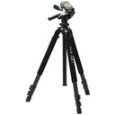 Slik Pro 700DX w/ 3 way pan head Tripod-Tripod-Jacobs Photo and Digital