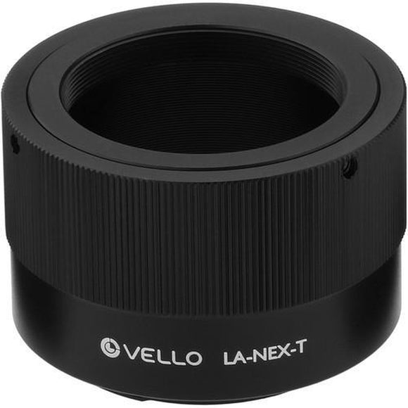 Vello T-Mount Lens to Sony E-Mount Camera Lens Adapter-Jacobs Photo and Digital